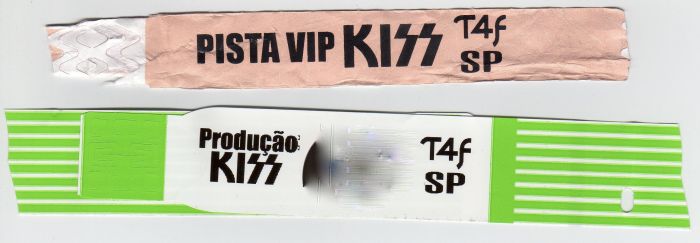 kiss000 "Fitinhas" da pista VIP e da Produção do show