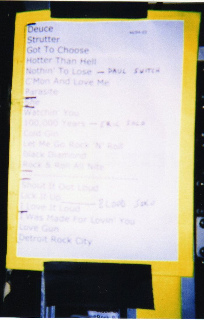 kiss010 Setlist Kiss @ São Paulo - 2009