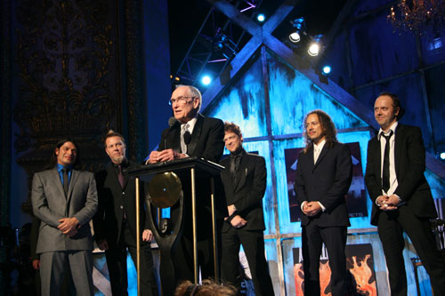 Premiação a banda-mãe do Thrash Metal
