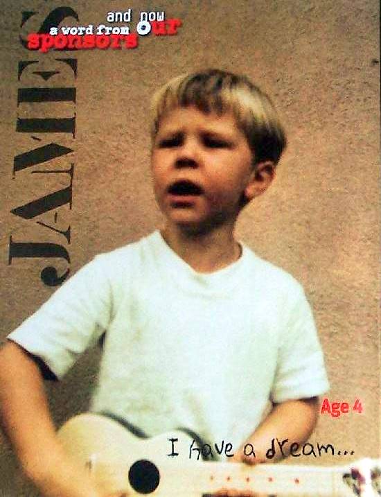 james_hetfield_child James Hetfield gravando o Kill 'em All :-)