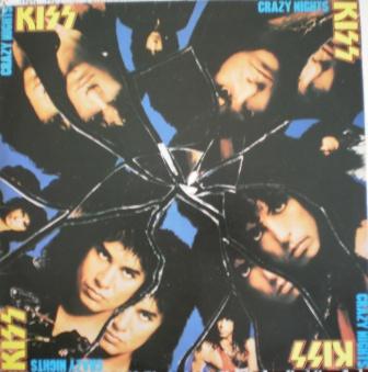 O vinil brasileiro de Crazy Nights - edição da época