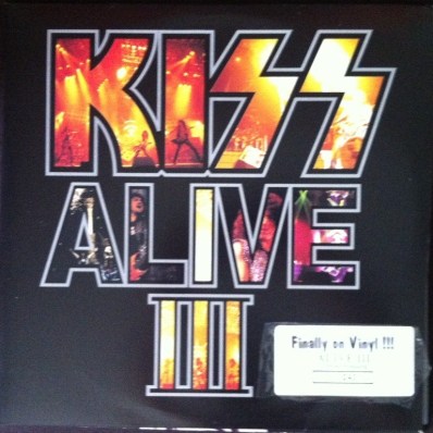 ** Capa do Vinil Importado - Alive III