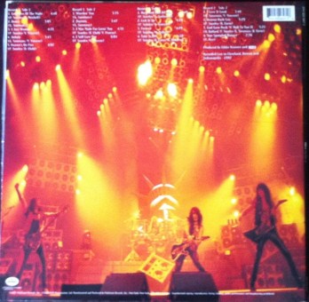 ** Vinil Alive III - Contracapa 