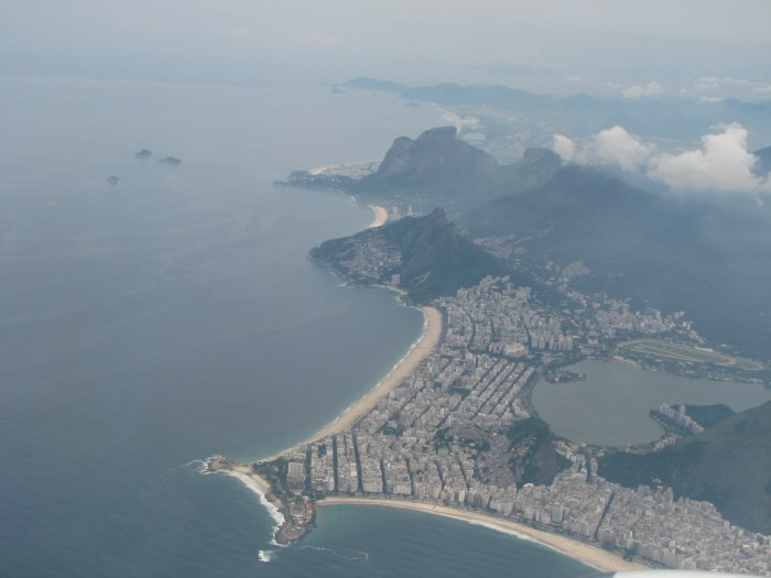 Tchau, cidade maravilhosa... voltando para a terra da garoa...