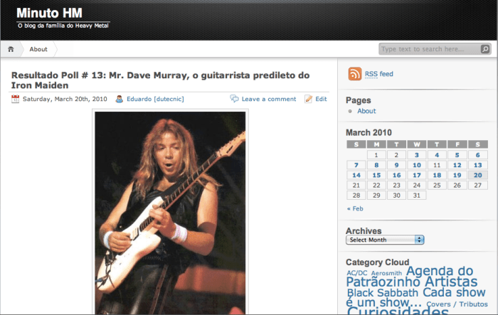 Novo tema do Minuto HM (1/2)
