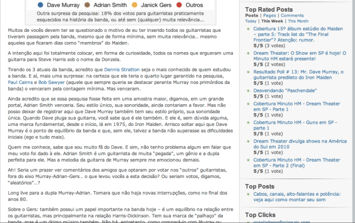 Novo tema do Minuto HM (2/2)