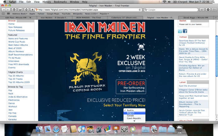 7digital: Brasil de fora da pré-venda em formato digital