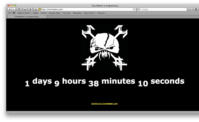 Iron_Maiden_Countdown_07junho2010 Informações do novo disco chegando?