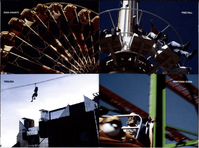 RiR2011_10 Rock in Rio IV (2011) - mock-up das futuras "atrações" que a Cidade do Rock terá. Espero apenas que o povo não atire nada no pessoal da tirolesa (momento lembrança do show do Kiss de 1999, em Interlagos)