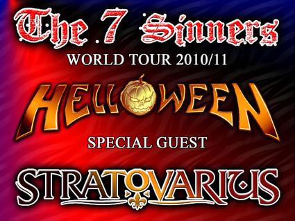 The 7 Sinners World Tour - Helloween - Statovarius