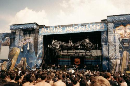 Palco - Philips Monsters of Rock 1998