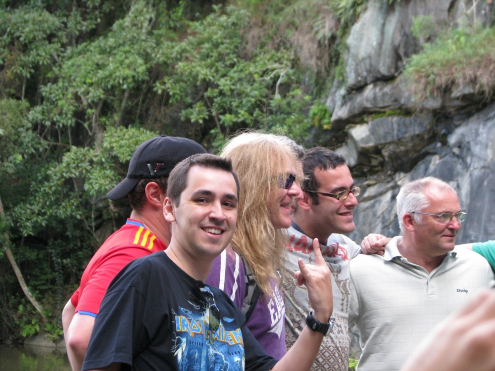 Eduardo e Janick Gers