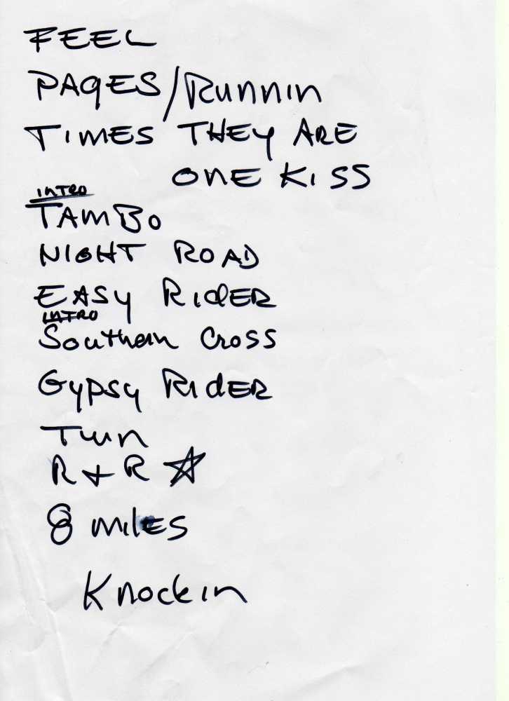 Setlist - The Byrds - 14/maio/2011, São Paulo