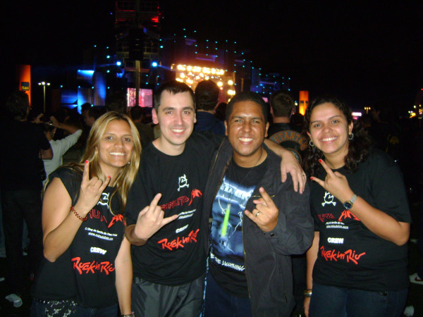 Suellen, Eduardo, Igor (Blog Flight 666) e Aline: um surpreendente encontro (e muito legal)