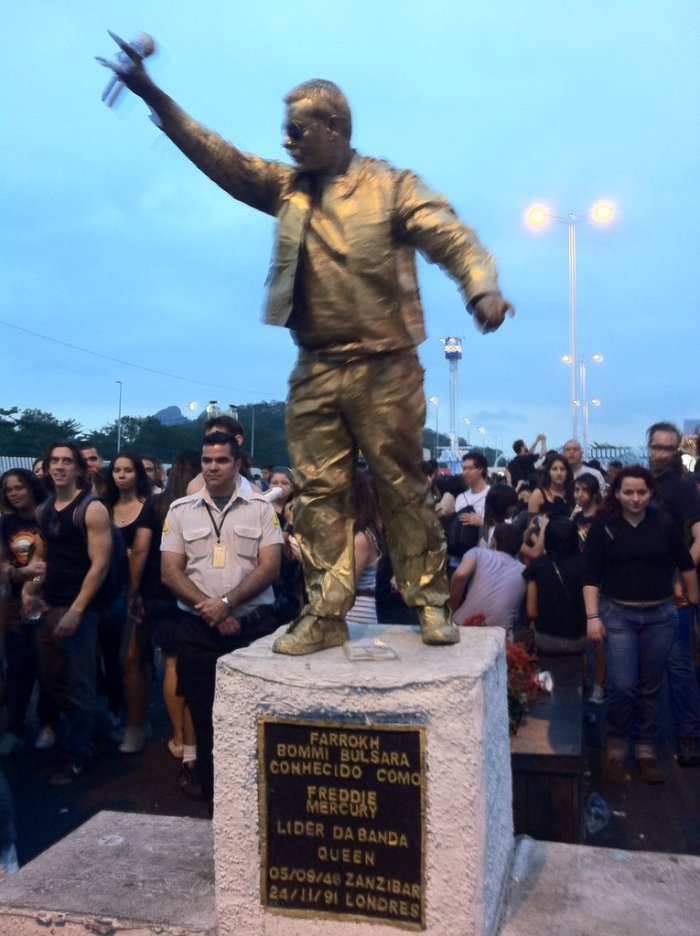 RockInRio2011_Estátua_FreddieMercury