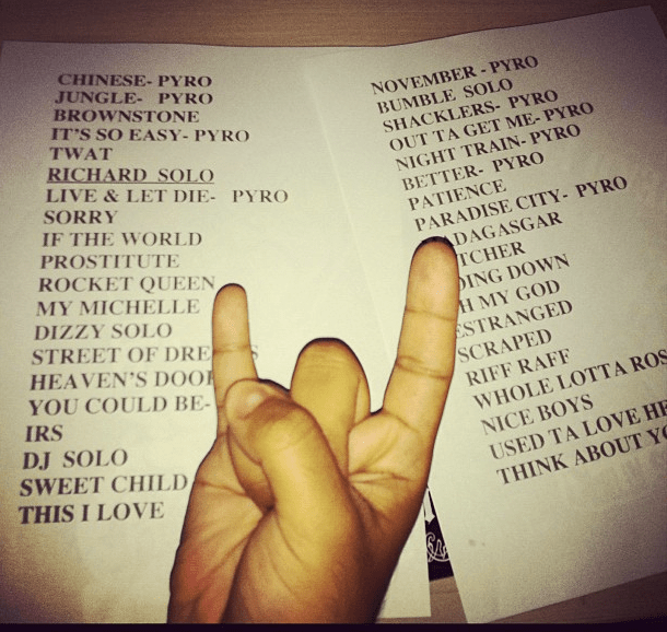 RockInRio2011_GunsNRoses_setlist