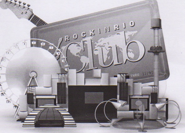 A foto da capa do encarte de apresentação do RiR Club