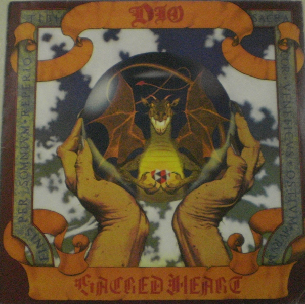 A capa do Vinil Brasileiro de Sacred Heart
