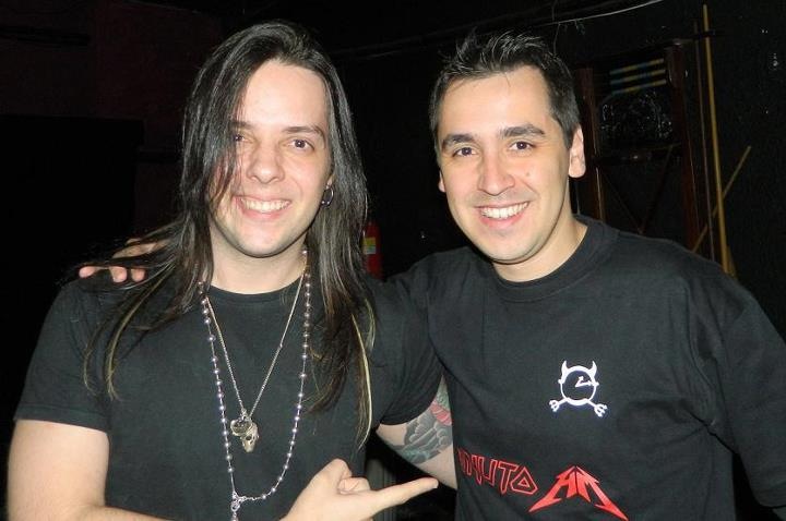 Edu Rox (Lokaos) e Eduardo (Minuto HM) no Manifesto