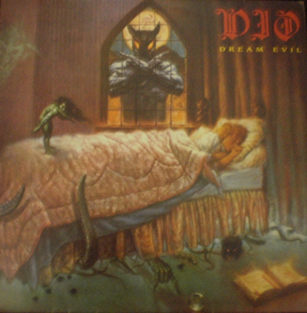 A capa do Vinil Brasileiro de Dream Evil