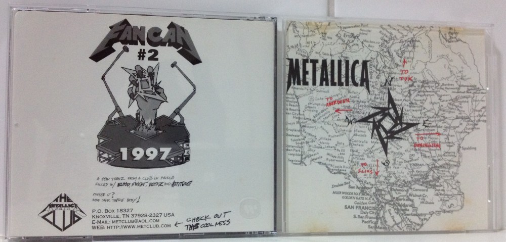 CD do Fan Can # 2 - capa e contra-capa