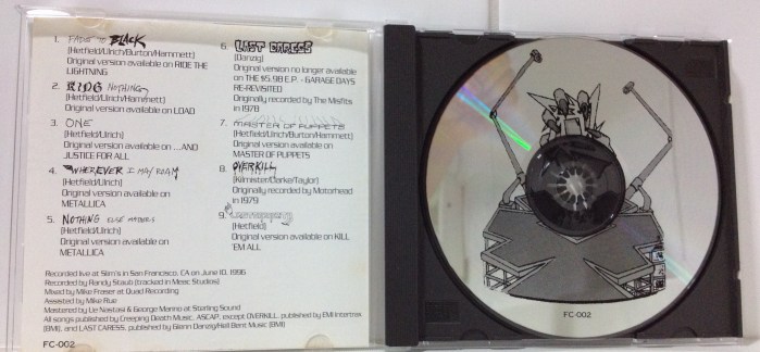 CD do Fan Can # 2 - encarte e disco