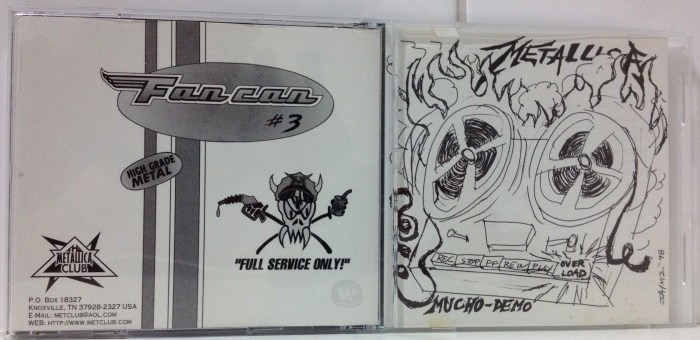 CD do Fan Can # 3 - capa e contra-capa