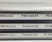 Os CDs dos Fan Cans # 1, # 2 e # 3