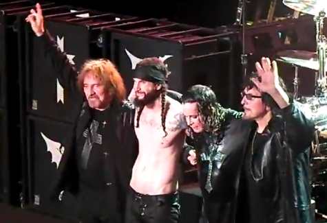 Linha de frente do Black Sabbath com Tommy Clufetos