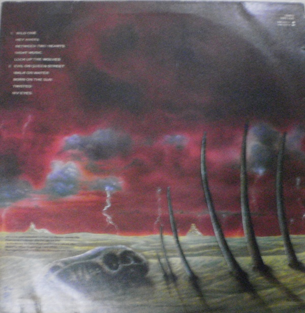 A contracapa de Lock Up The Wolves