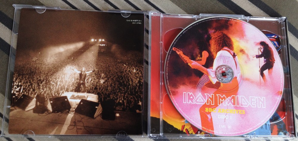 BBC Archives - CD 1 e contra-capa do encarte