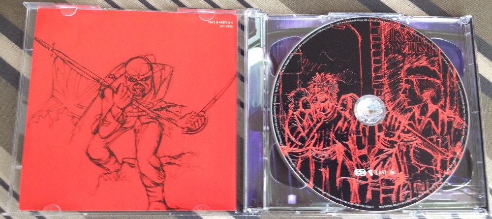 Best Of The B'Sides - CD 1 e contra-capa do encarte