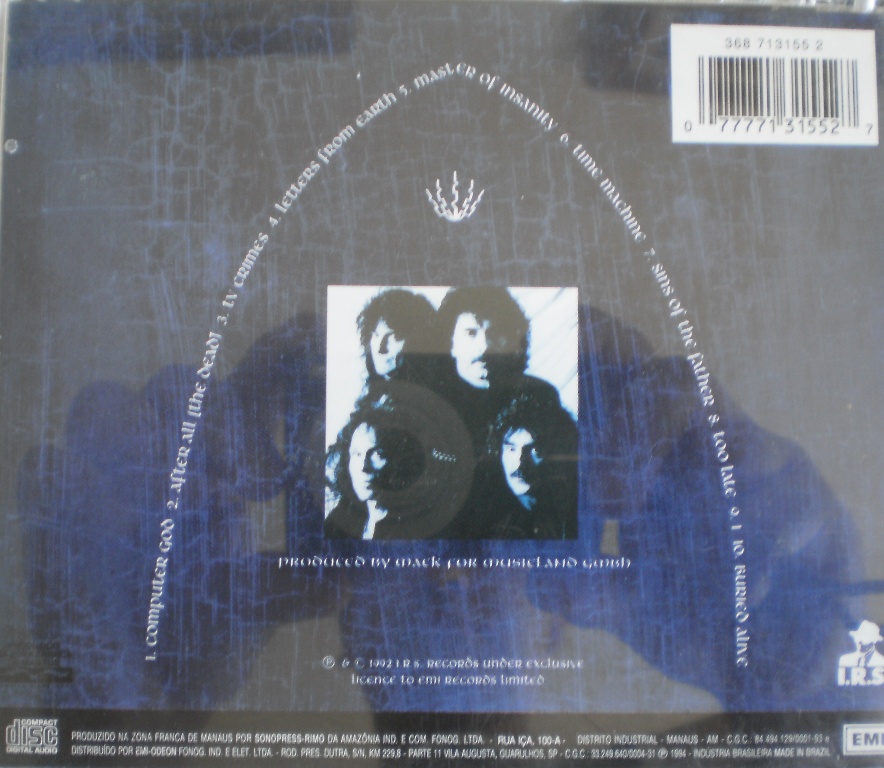 A contracapa de Dehumanizer