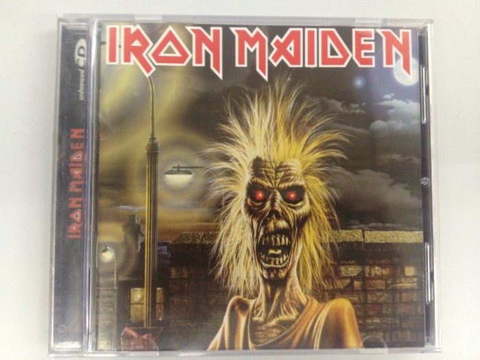 'Iron Maiden', relançamento de 1998, remasterizado