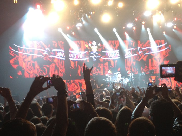 Scorpions_SP_20set2012__3607 Abertura da noite, com a faixa do último disco de estúdio lançado pela banda