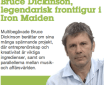 Sueco enferrujado? O Google ajuda: "Bruce Dickinson, vocalista do lendário Iron Maiden" - Multi talentoso Bruce Dickinson fala sobre seus muitos projetos interessantes, onde o empreendedorismo e a criatividade são ingredientes-chave, e os paralelos entre a música e de negócios.
