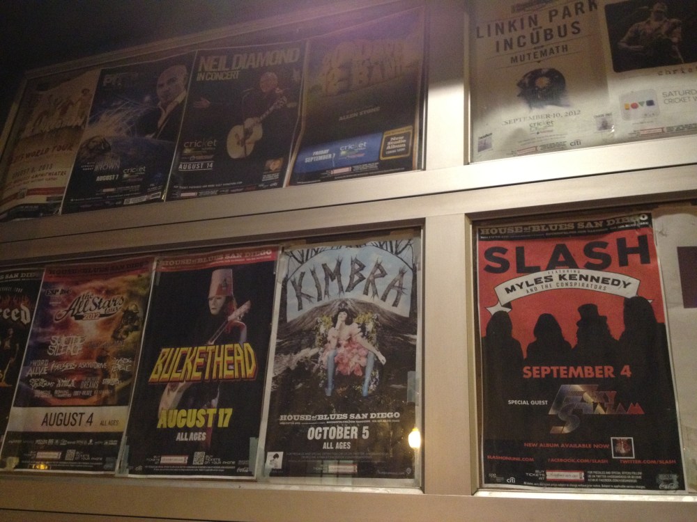 Alguns dos próximos shows na casa. Entre eles, claro, Slash