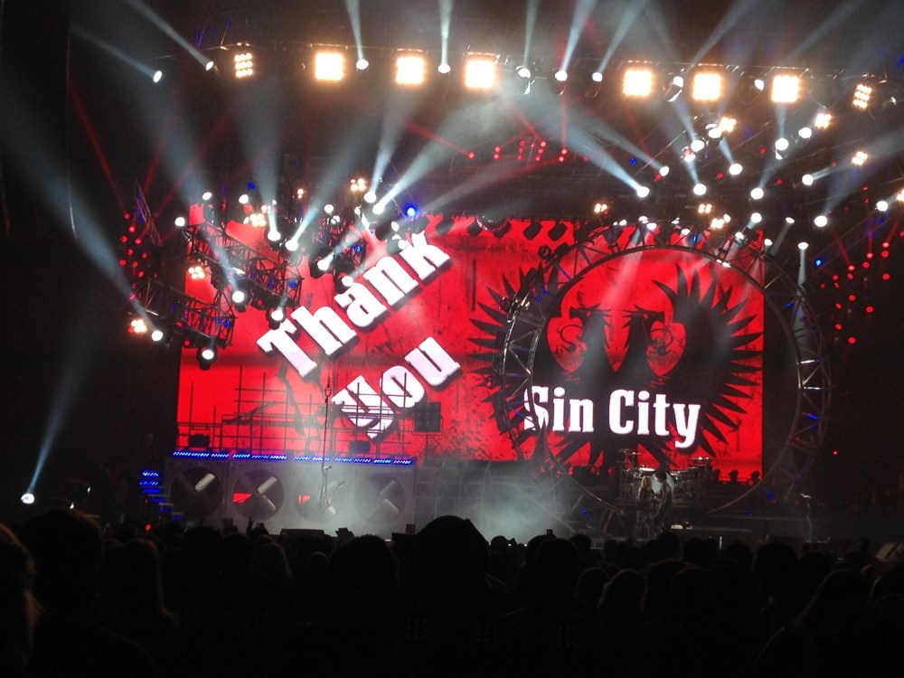 Fim de show na "cidade do pecado"