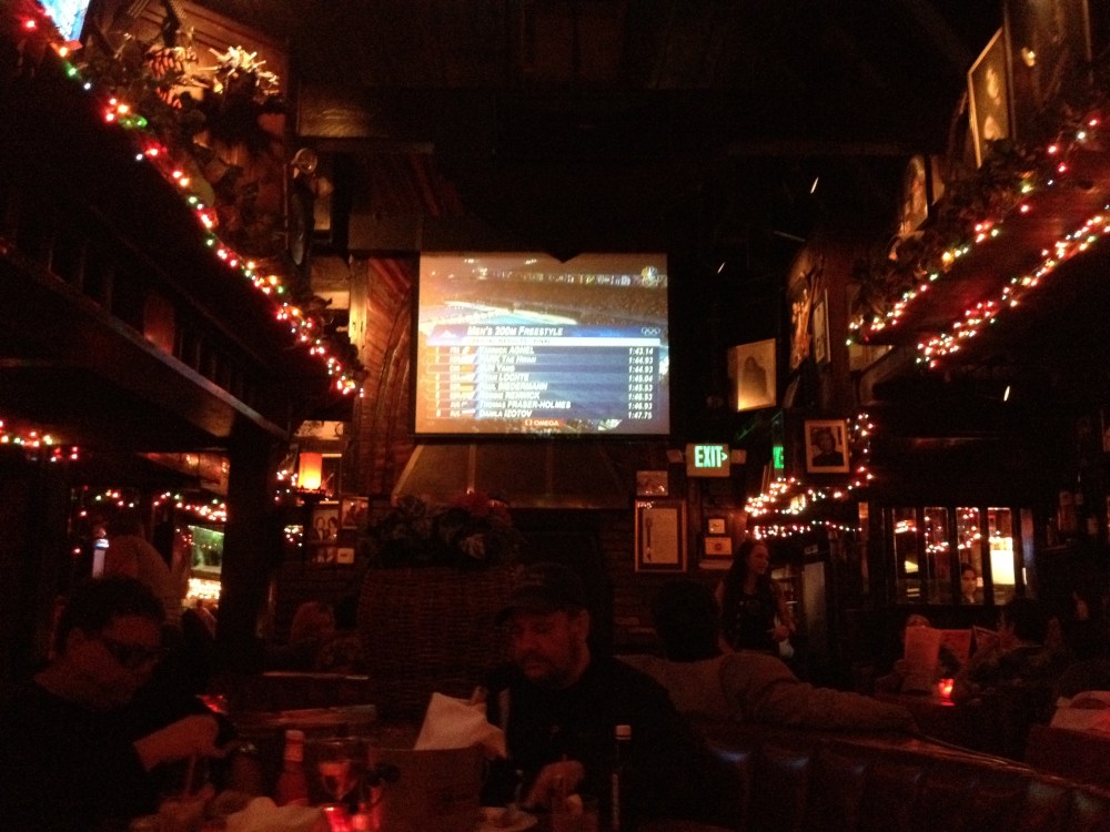 O salão principal inferior do Rainbow