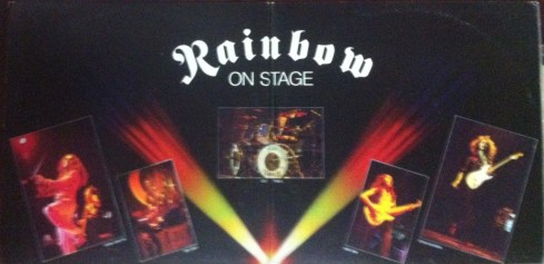 O vinil de On Stage - parte interna