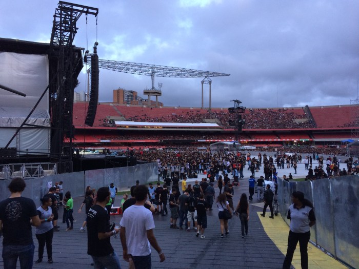 Rampa de acesso para entrada na Pista Premium Rampa de acesso para entrada na Pista Premium