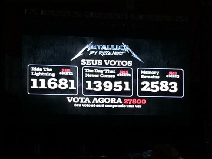 A virada de "The Day That Never Comes" A virada de "The Day That Never Comes"