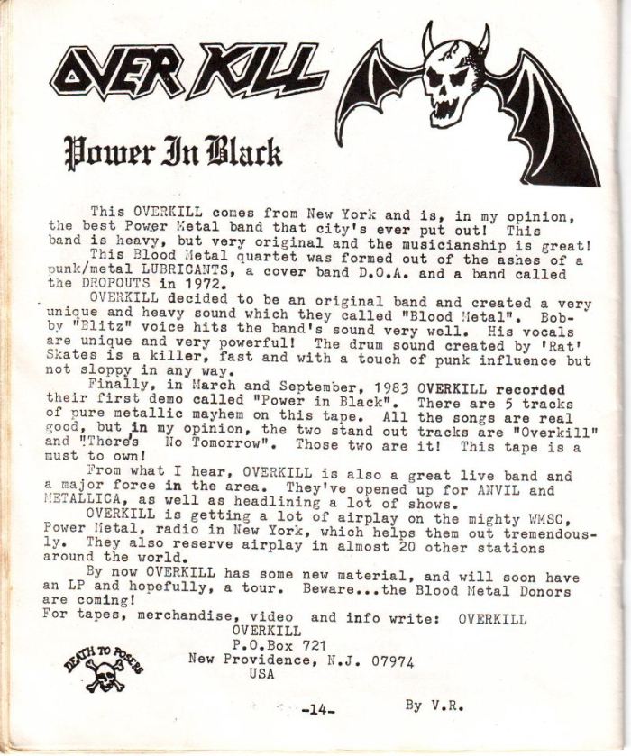 Brain Damage Zine #1 (California, USA) - 1984