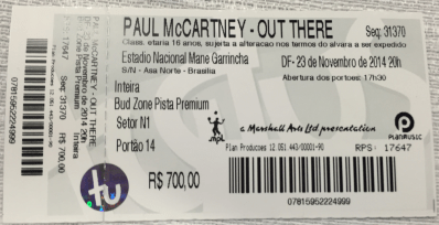 Ingresso_PaulMcCartney_Brasília2014