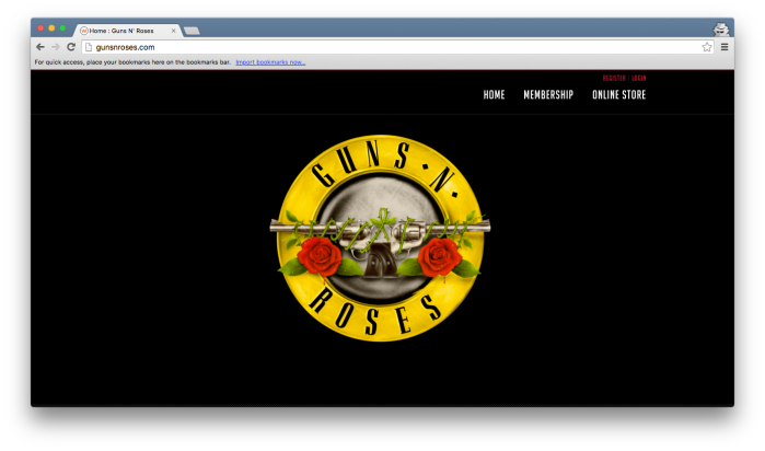 Guns N' Roses - site 25dez2015